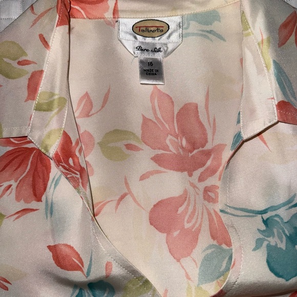 Vintage Silk Floral Shirt - Picture 6 of 6